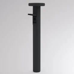 LED-pylväsvalaisin CIRC, päälle/pois, pistorasia, antrasiitti, 82 cm, IP65