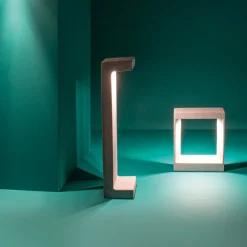 LED-pylväsvalaisin E192 betonia, korkeus 70 cm