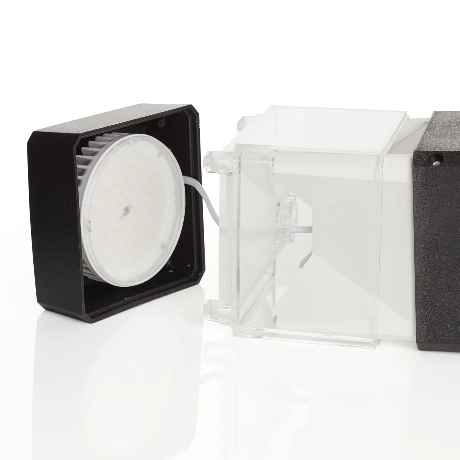 LED-pylväsvalaisin Elisa 800 musta, kirkas 10W CCT
