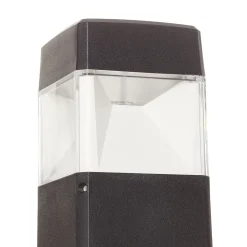 LED-pylväsvalaisin Elisa 800 musta, kirkas 10W CCT