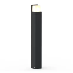 LED-pylväsvalaisin FYNN-C, korkeus 85 cm, antrasiitti, CCT IP65, päälle/pois