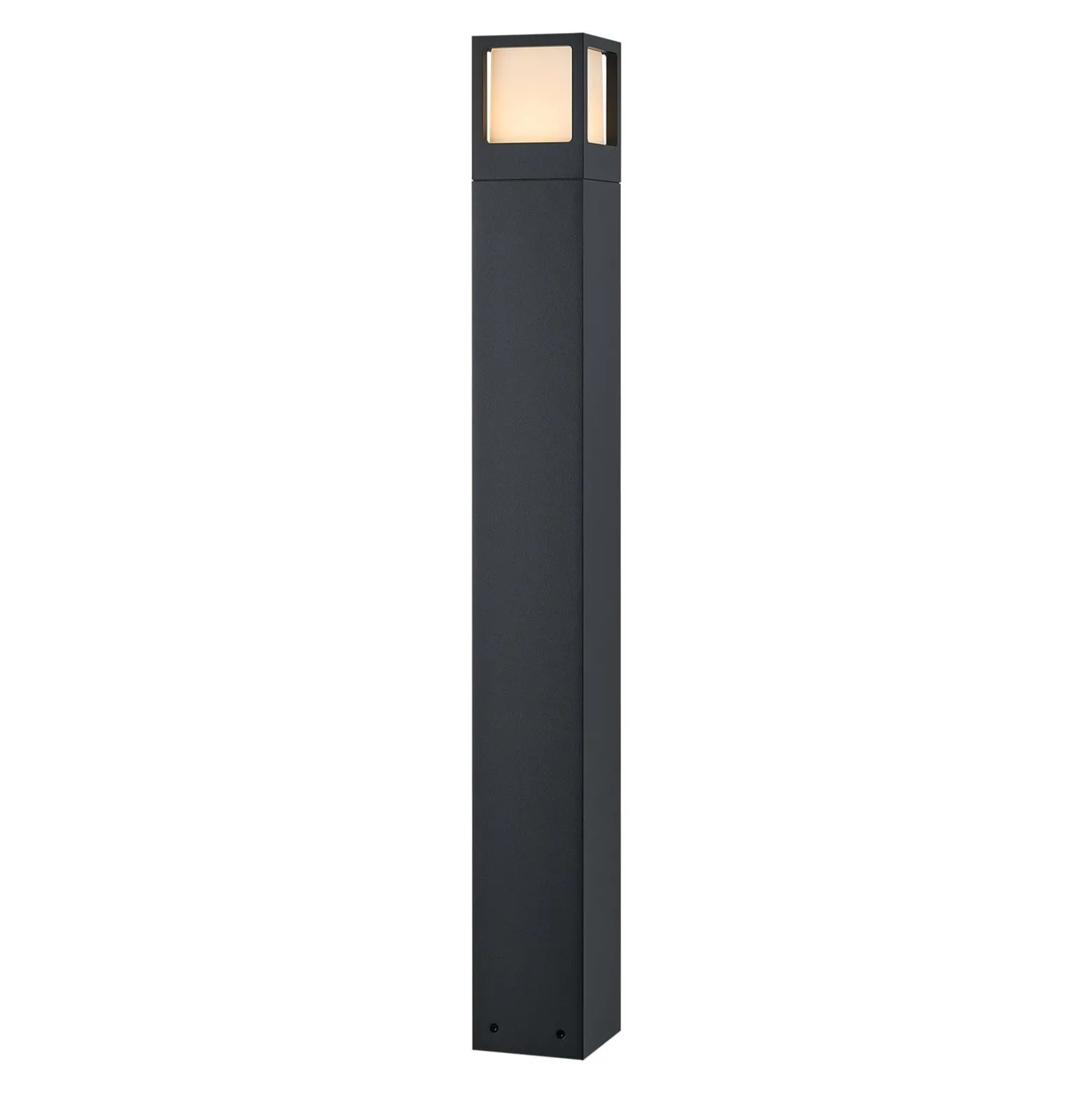 LED-pylväsvalaisin FYNN-X, korkeus 85 cm, antrasiitti, CCT IP65, päälle/pois