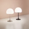 LED-pöytälamppu Gaia kosketushimmentimellä, kromi