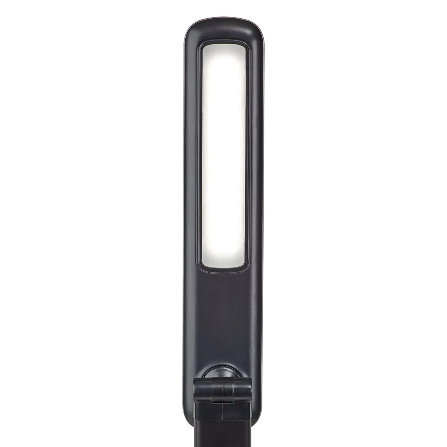 LED-pöytälamppu MAULjazzy, musta, korkeus 43 cm, himmennettävä USB-portti