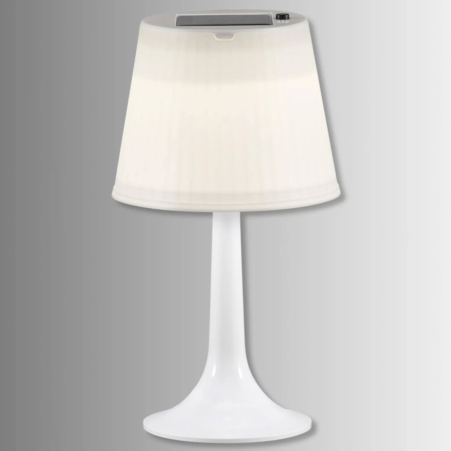 LED-pöytävalaisin Assisi Sitra, valkoinen