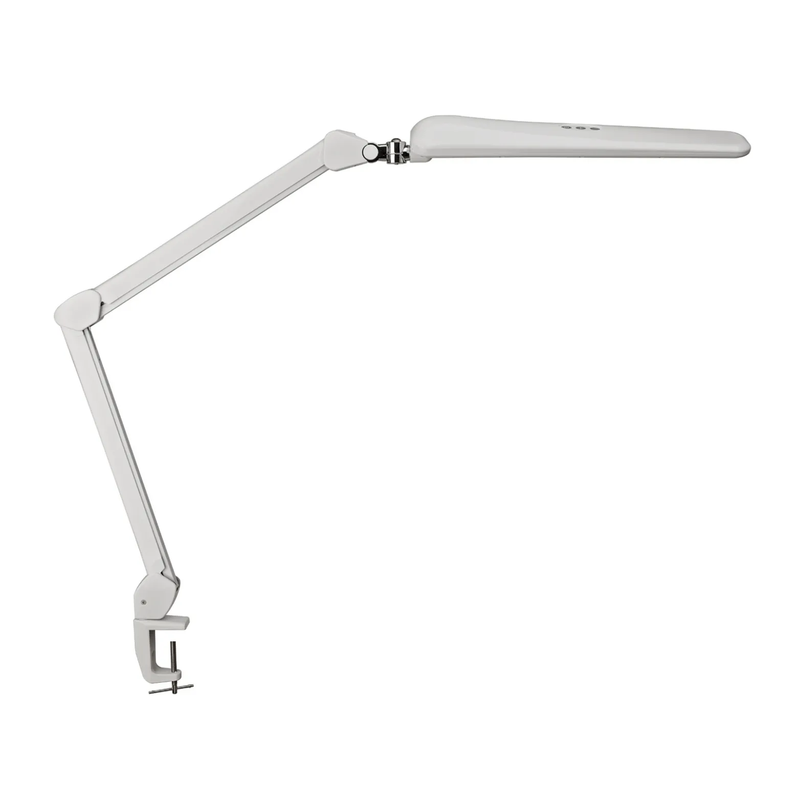 LED-pöytävalaisin MAULcraft, valkoinen, 52 cm, kiinnitettävä jalusta,