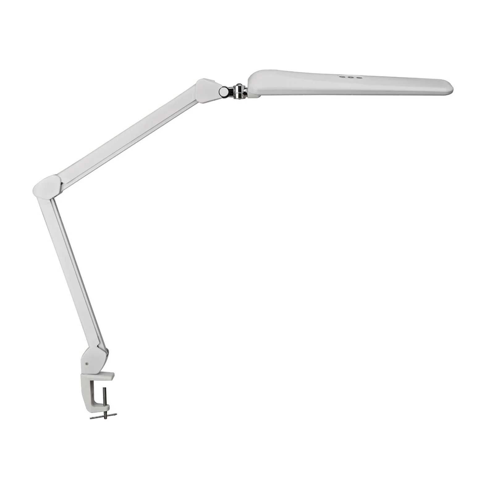 LED-pöytävalaisin MAULcraft, valkoinen, 52 cm, kiinnitettävä jalusta,