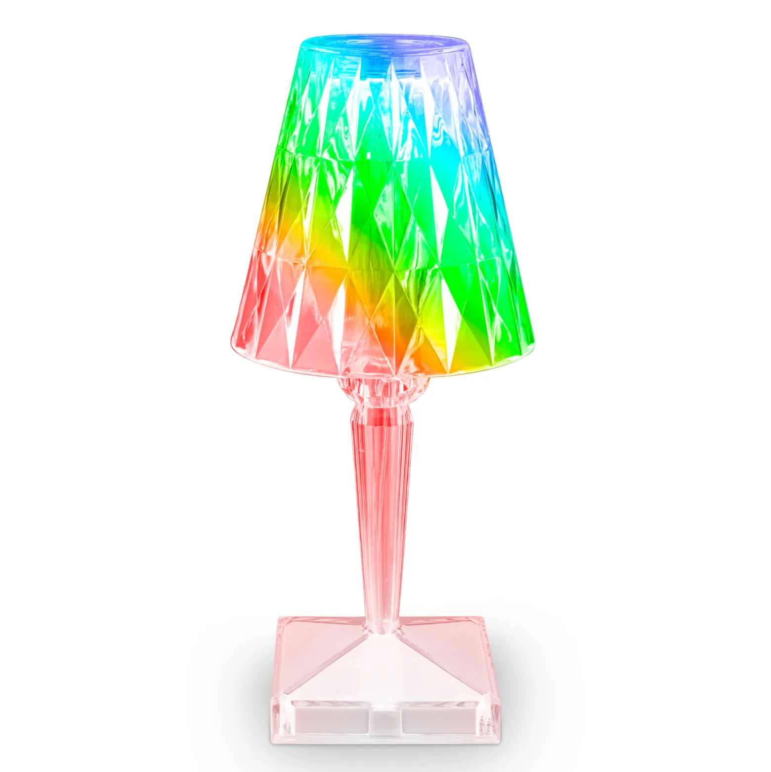 LED-pöytävalaisin 7464010 RGB kaukosäätimellä varustettuna