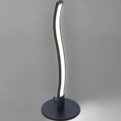 LED-pöytävalaisin Wave 3 000 K, 30 cm, musta