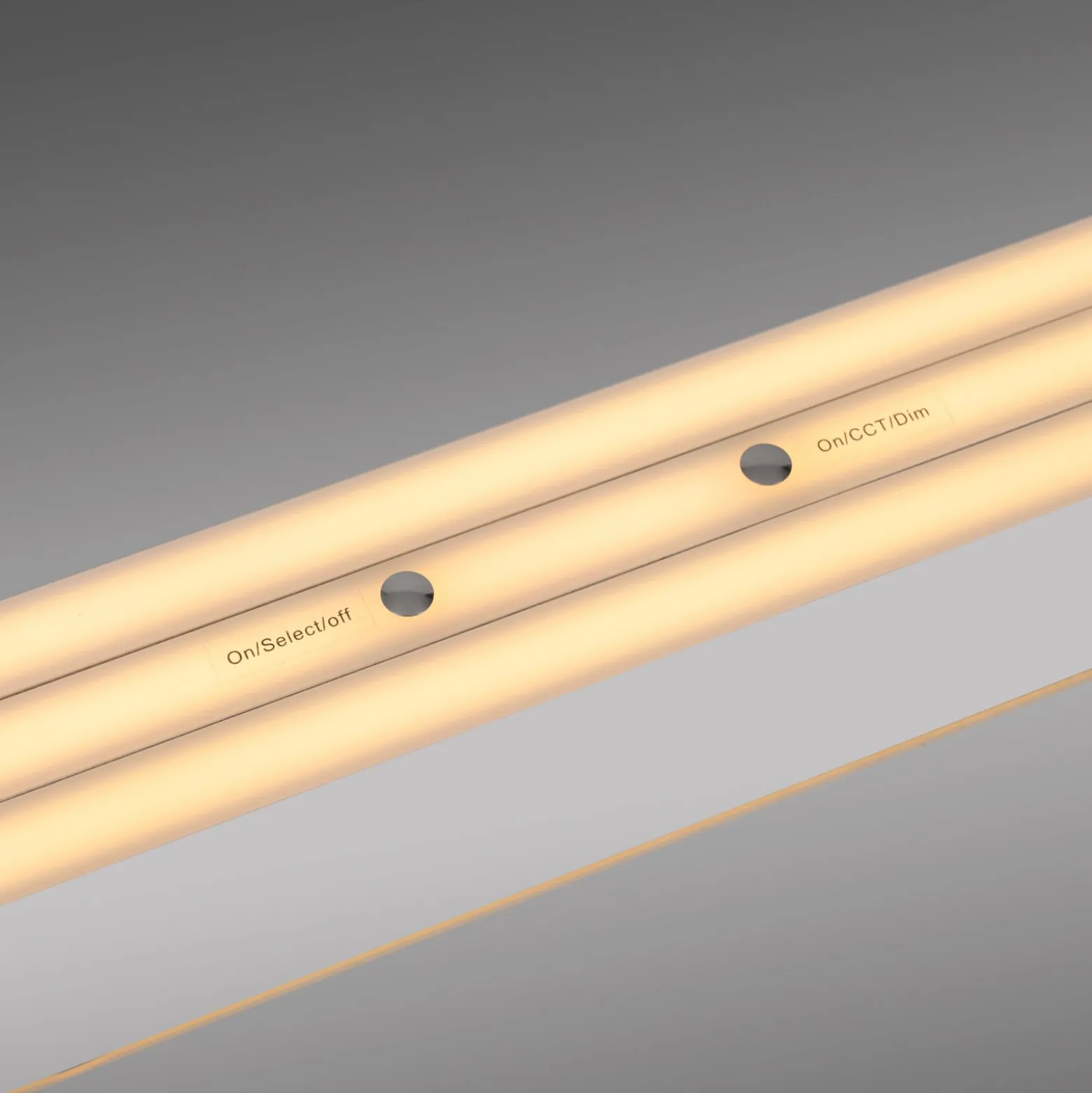 LED-riippuvalaisin ADRIANA ROUND, valkoinen, pituus 160 cm, metallia, CCT