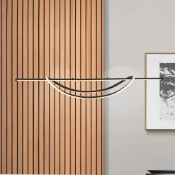 LED-riippuvalaisin Ambar, metalli, musta, 4 000 K