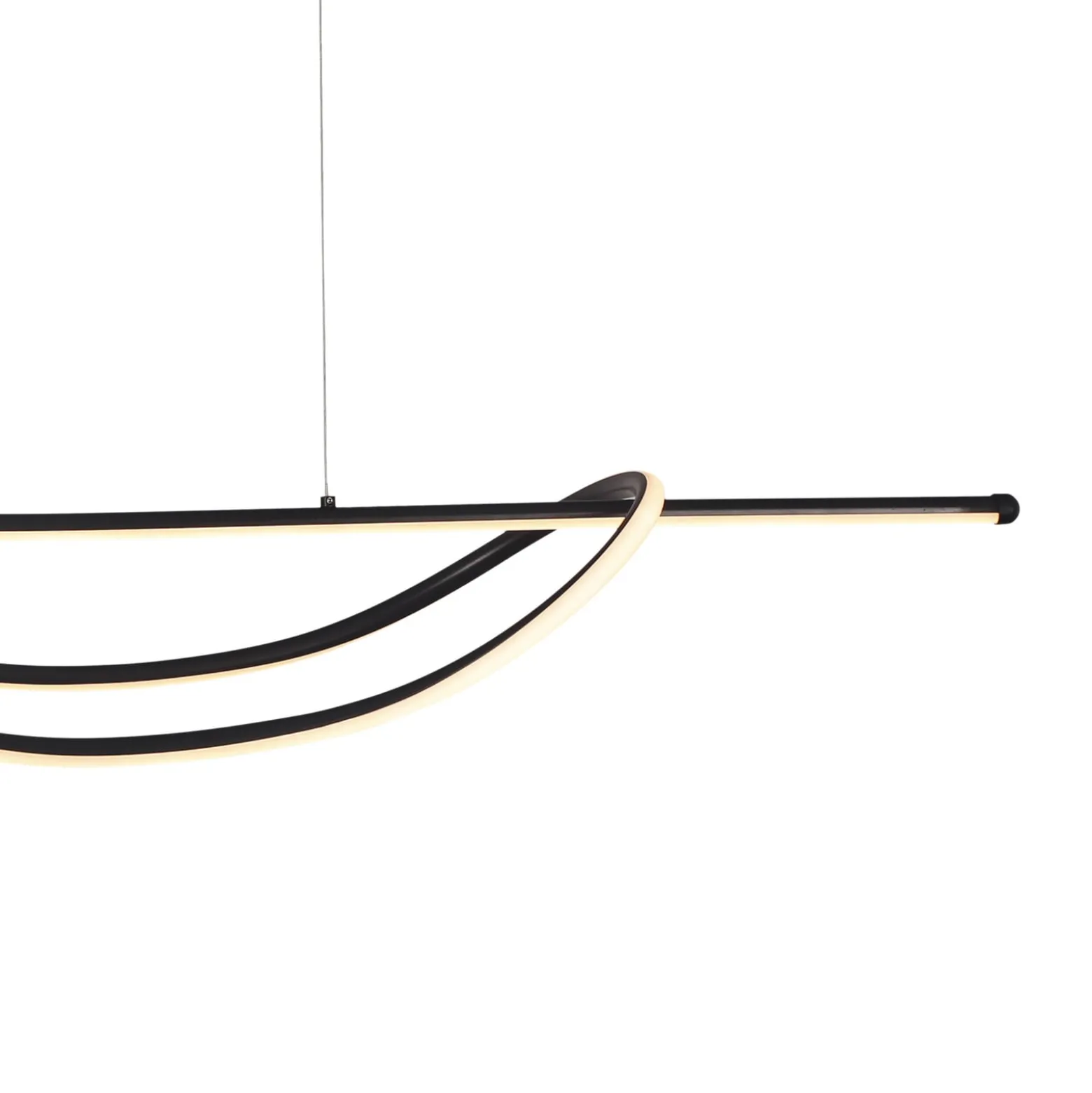 LED-riippuvalaisin Ambar, metalli, musta, 4 000 K