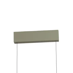 LED-riippuvalaisin BAR, oliivinvihreä, pituus 150 cm, metalli, 32 W
