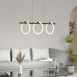 LED-riippuvalaisin Caranacoa, 3-lamppuinen