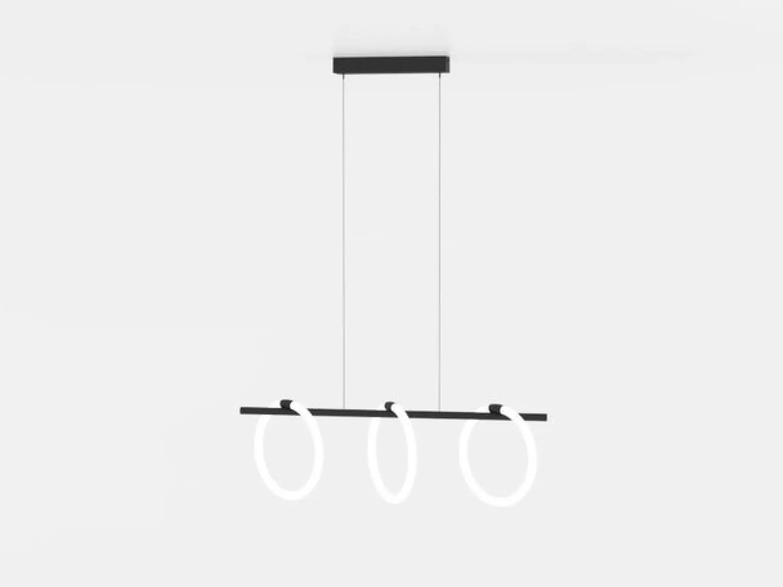 LED-riippuvalaisin Caranacoa, 3-lamppuinen