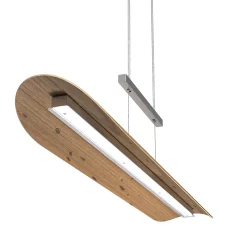 LED-riippuvalaisin Colombia XL, tammi natur