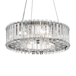 LED-riippuvalaisin Crystal Skye Ø 43,8 cm