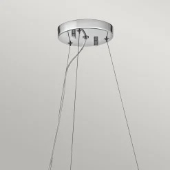 LED-riippuvalaisin Crystal Skye Ø 43,8 cm