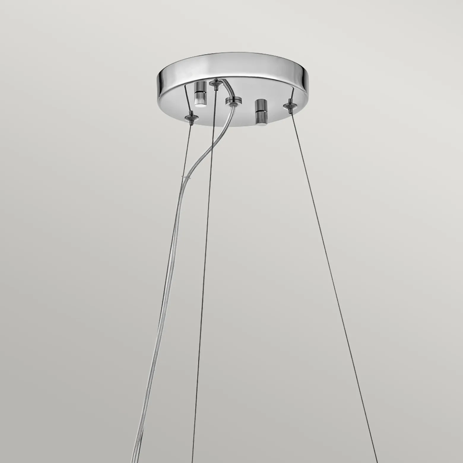 LED-riippuvalaisin Crystal Skye Ø 43,8 cm