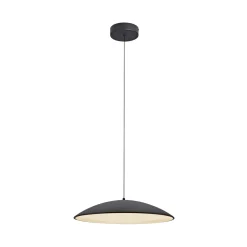 LED-riippuvalaisin LENTE, musta, Ø 50 cm, metalli, Switchdim