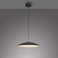 LED-riippuvalaisin LENTE, musta, Ø 50 cm, metalli, Switchdim