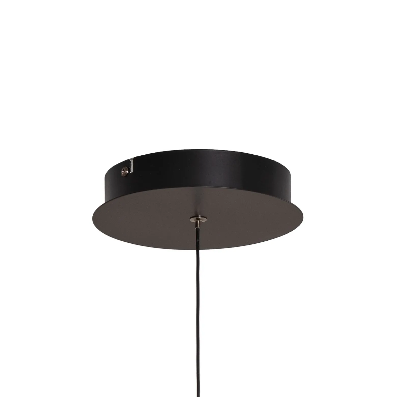 LED-riippuvalaisin Lilly, lasi, savunharmaa, Ø 28 cm, 4000 K