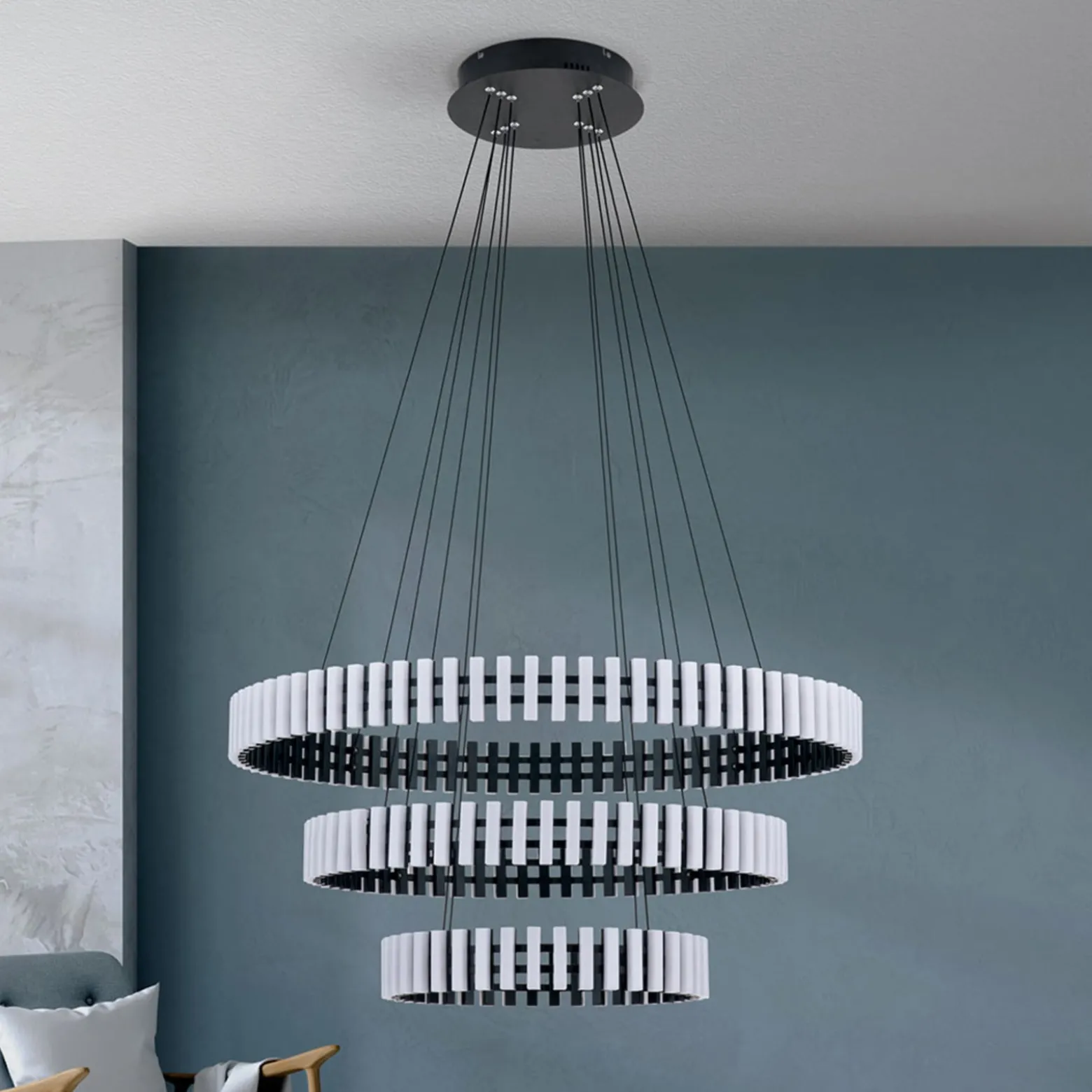LED-riippuvalaisin Mansion, himmennettävä