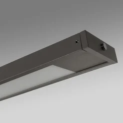 LED-riippuvalaisin Marlo, harmaa, pituus 120 cm, CCT, kosketusdimmeri
