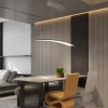 LED-riippuvalaisin Mavero, nikkeli, pituus 90 cm, CCT, kosketusdimmeri