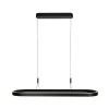 LED-riippuvalaisin Mykty, musta, pituus 120 cm, metalli, 2-lamppuinen.