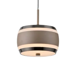 LED-riippuvalaisin PURE Falling Rings, pronssi, halkaisija 13 cm, CCT