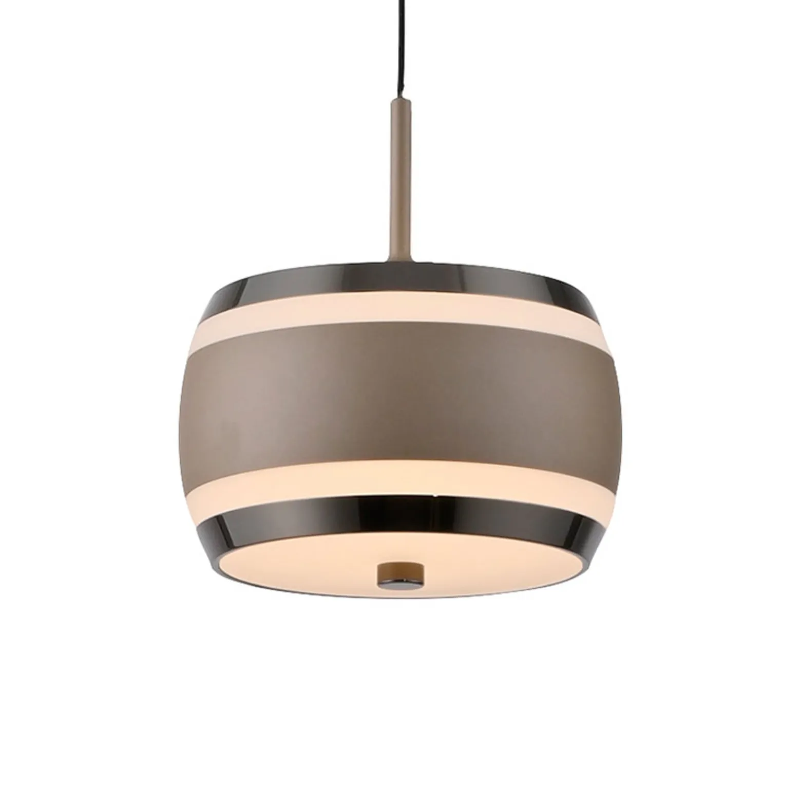 LED-riippuvalaisin PURE Falling Rings, pronssi, halkaisija 13 cm, CCT