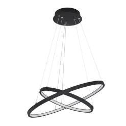 LED-riippuvalaisin Ralph, 2-lamppuinen, musta