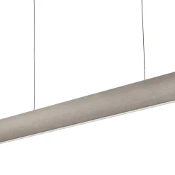 LED-riippuvalaisin Runa, nikkeli, pituus 132 cm