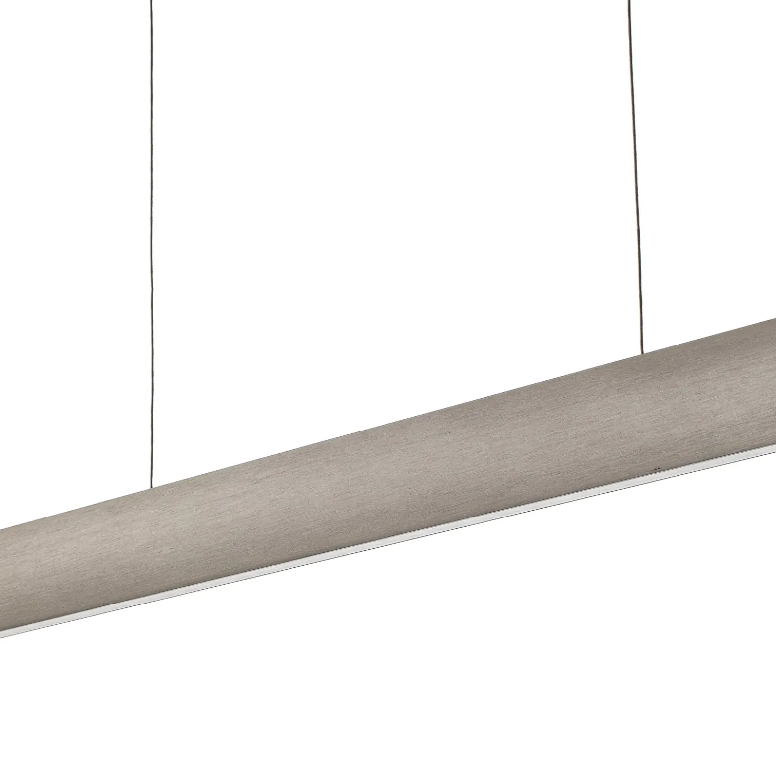 LED-riippuvalaisin Runa, nikkeli, pituus 132 cm