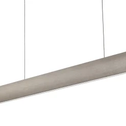 LED-riippuvalaisin Runa, nikkeli, pituus 132 cm