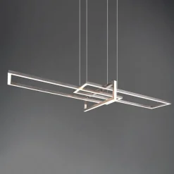 LED-riippuvalaisin Salinas, 3 000 K, matta nikkeli