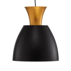 LED-riippuvalaisin Studio Line 51229, musta/messinki, Ø 20 cm