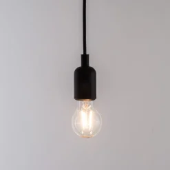 LED-riippuvalo Maman musta 14-lamppuinen/kirkas
