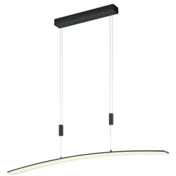 LED-ripustusvalaisin Dual kaukosäätimellä CCT musta