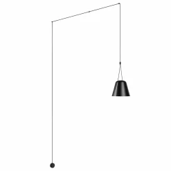 LEDS-C4 Attic-riippuvalo kartio epäkeskinen, musta