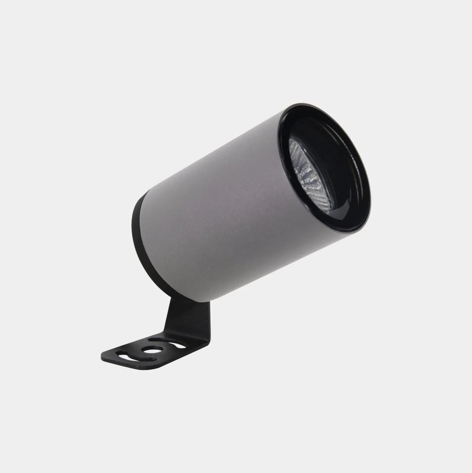 LEDS-C4 Eko kohdevalaisin ulos, harmaa, korkeus 15,7 cm, alumiini