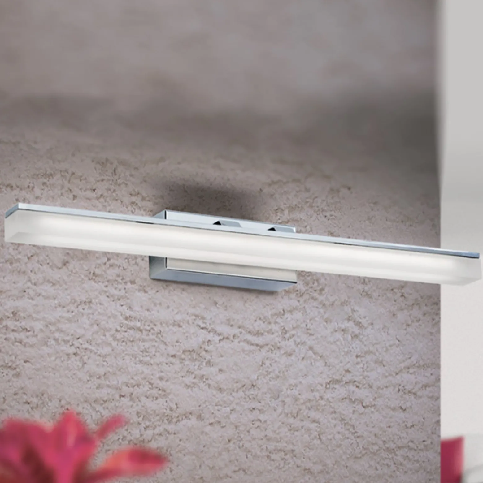 LED-seinävalaisin Alexander, IP44, 46 cm