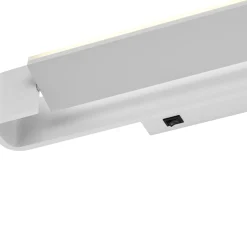 LED-seinävalaisin Box, kääntyvä, valkoinen