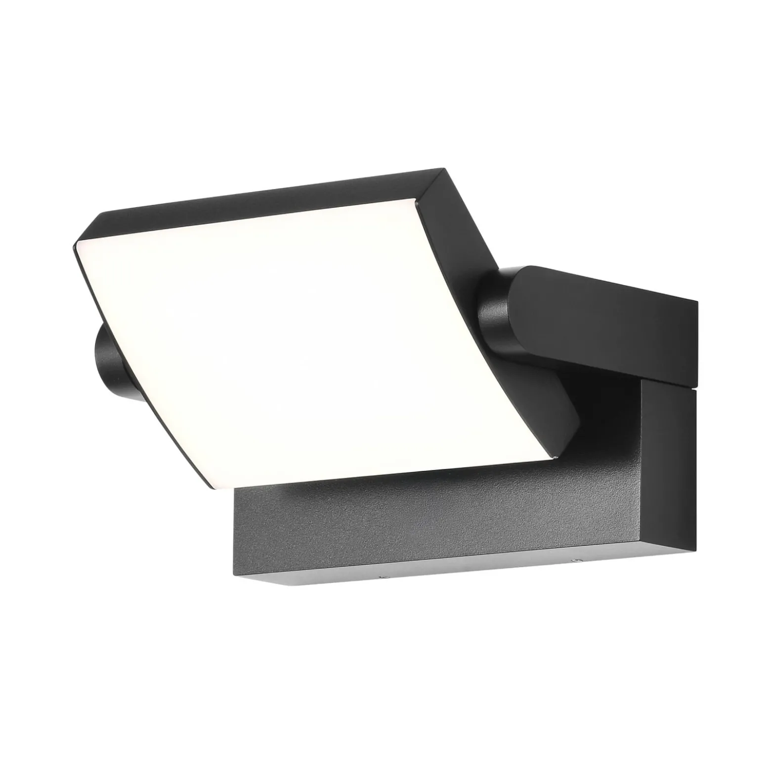 LED-seinävalaisin CMD 9080, antrasiitti, leveys 21 cm, IP54