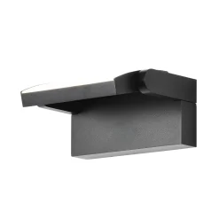 LED-seinävalaisin CMD 9080, antrasiitti, leveys 21 cm, IP54