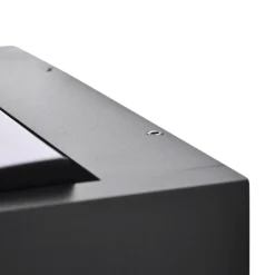 LED-seinävalaisin CMD 9080, antrasiitti, leveys 21 cm, IP54