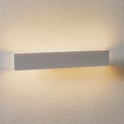 LED-seinävalaisin Concha 47 cm, valkoinen