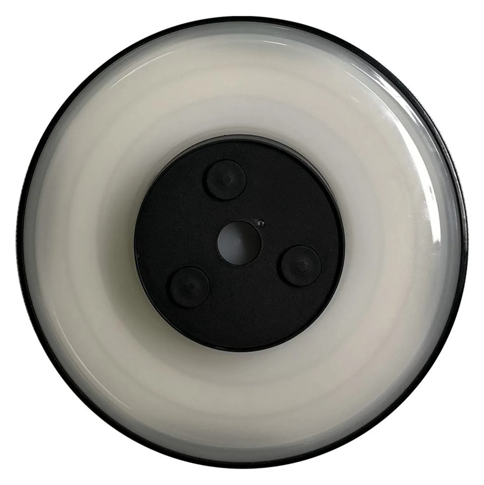 LED-seinävalaisin Disk, Ø 25 cm, musta, muovi, IP65, CCT