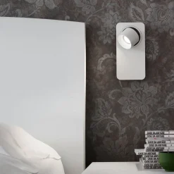 LED-seinävalaisine Beebo W, valkoinen